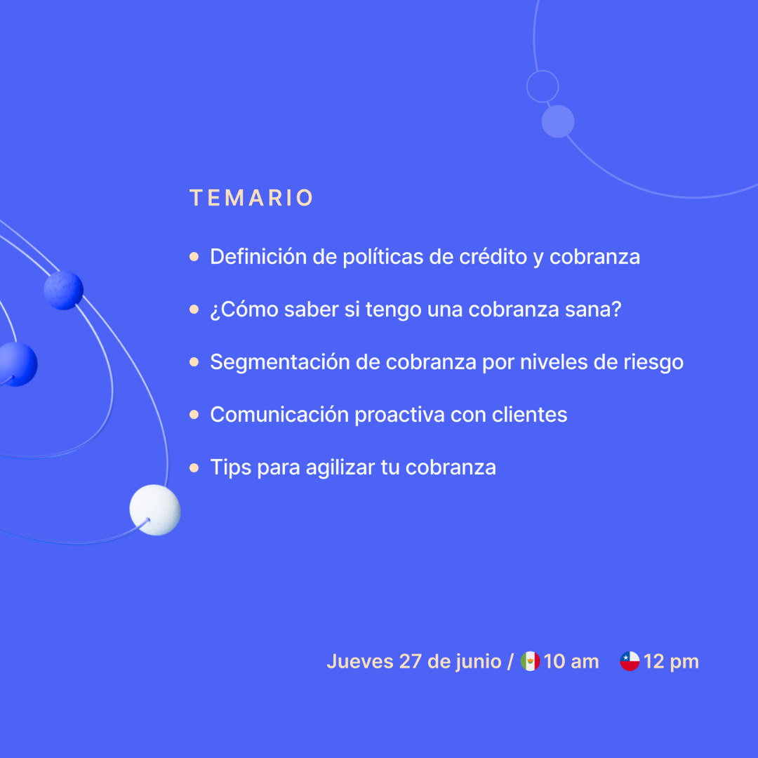 Webinar: Transforma la cobranza de tu negocio
