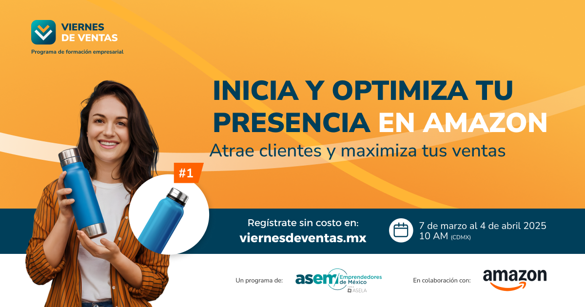 Viernes de ventas, inicia y optimiza tu presencia en Amazon