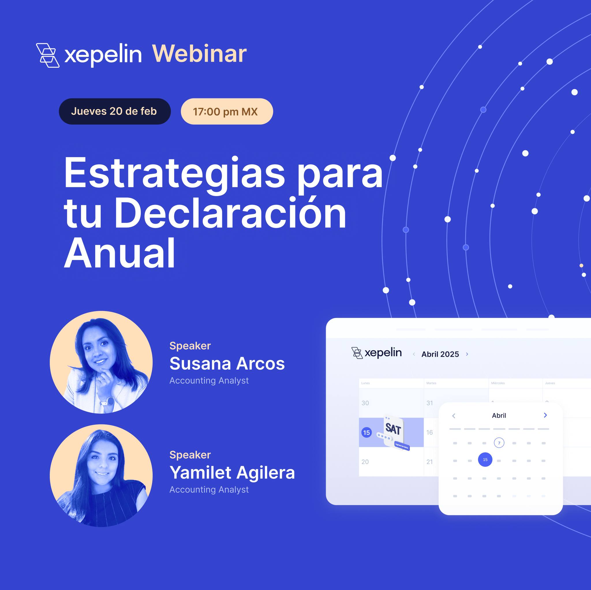 Webinar Estrategias para tu declaración anual