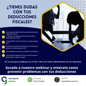Deducciones - V&M Contadores