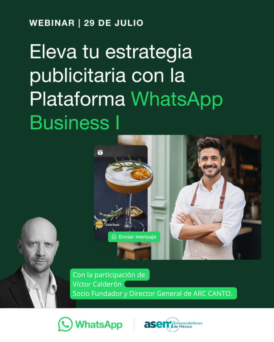 Webinar gratuito sobre las seis decisiones financieras que todo empresario debe dominar para hacer crecer su empresa.